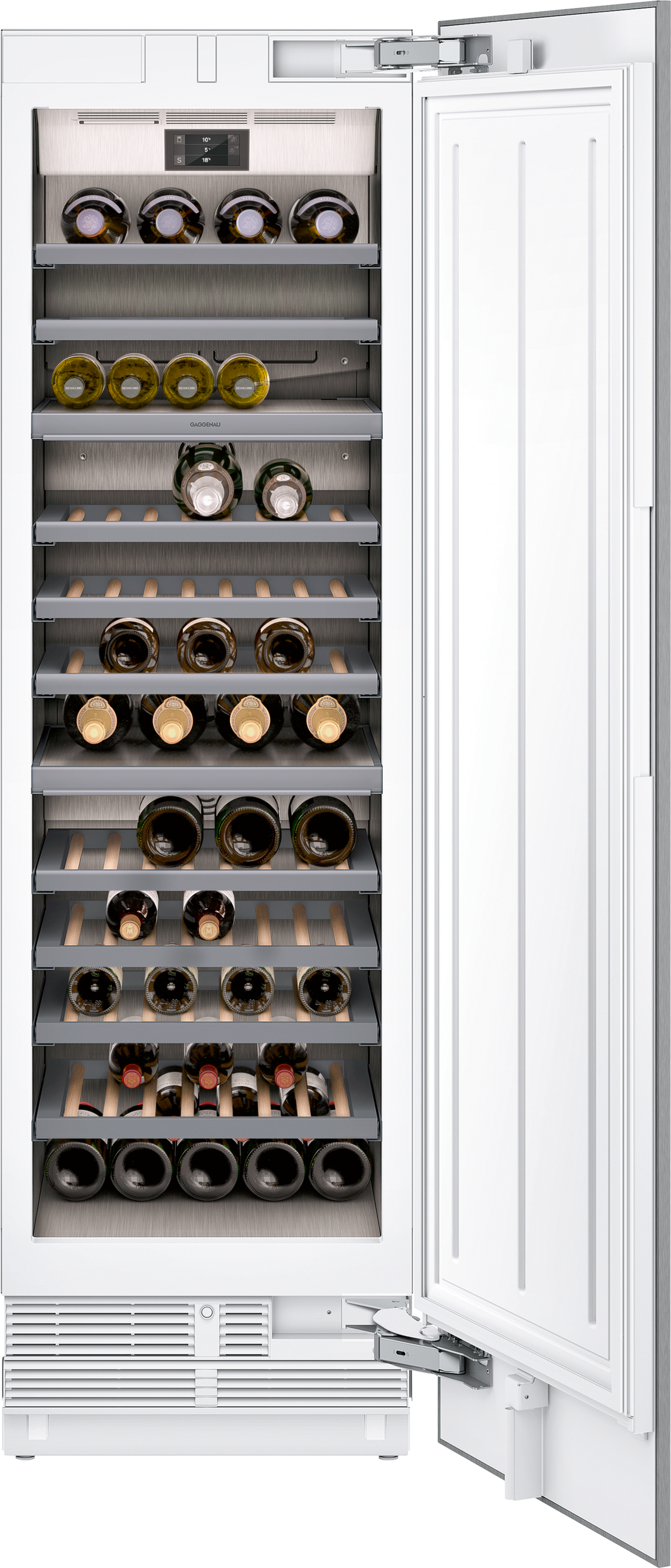 Serie 400, Vario Weinklimaschrank mit Volltür, 212.5 x 60.3 cm, RW466305