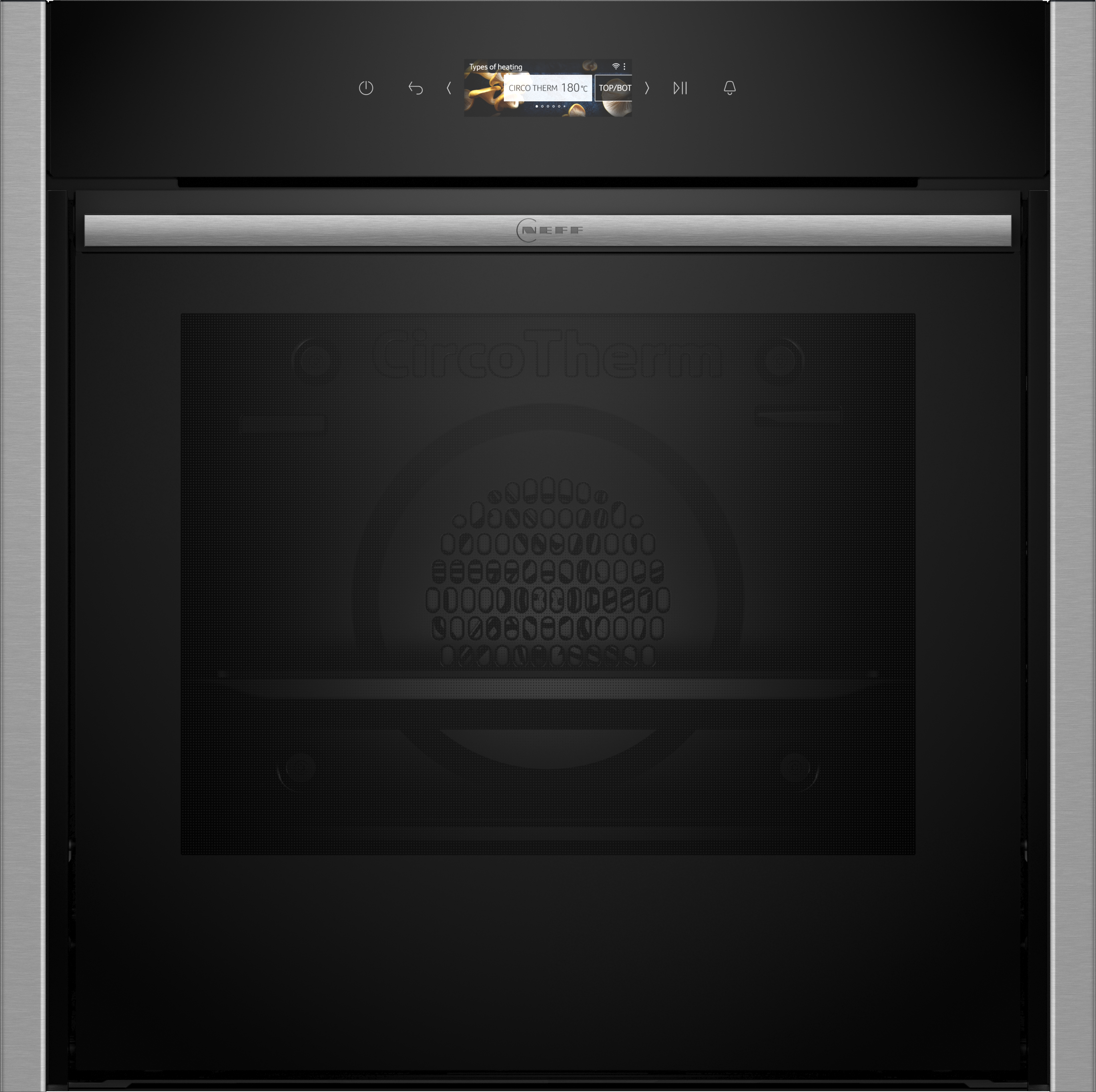 N 70, Backofen, 60 x 60 cm, Edelstahl, B54CR31N0