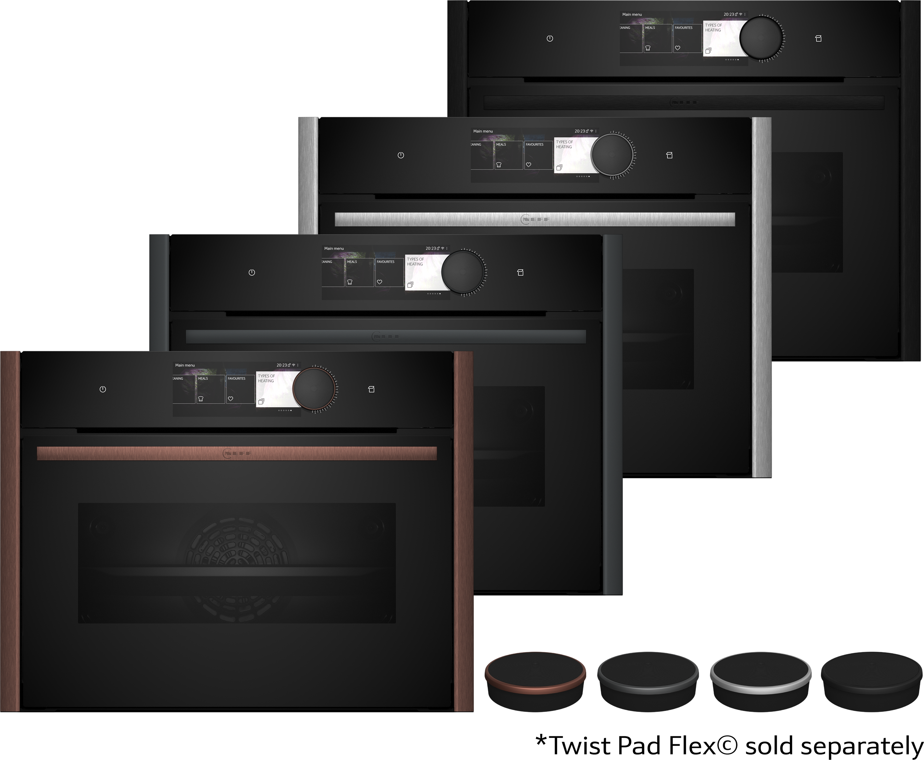 N 90, Kompakt-Dampfbackofen, 60 x 45 cm, Flex Design, C29FY5CY0