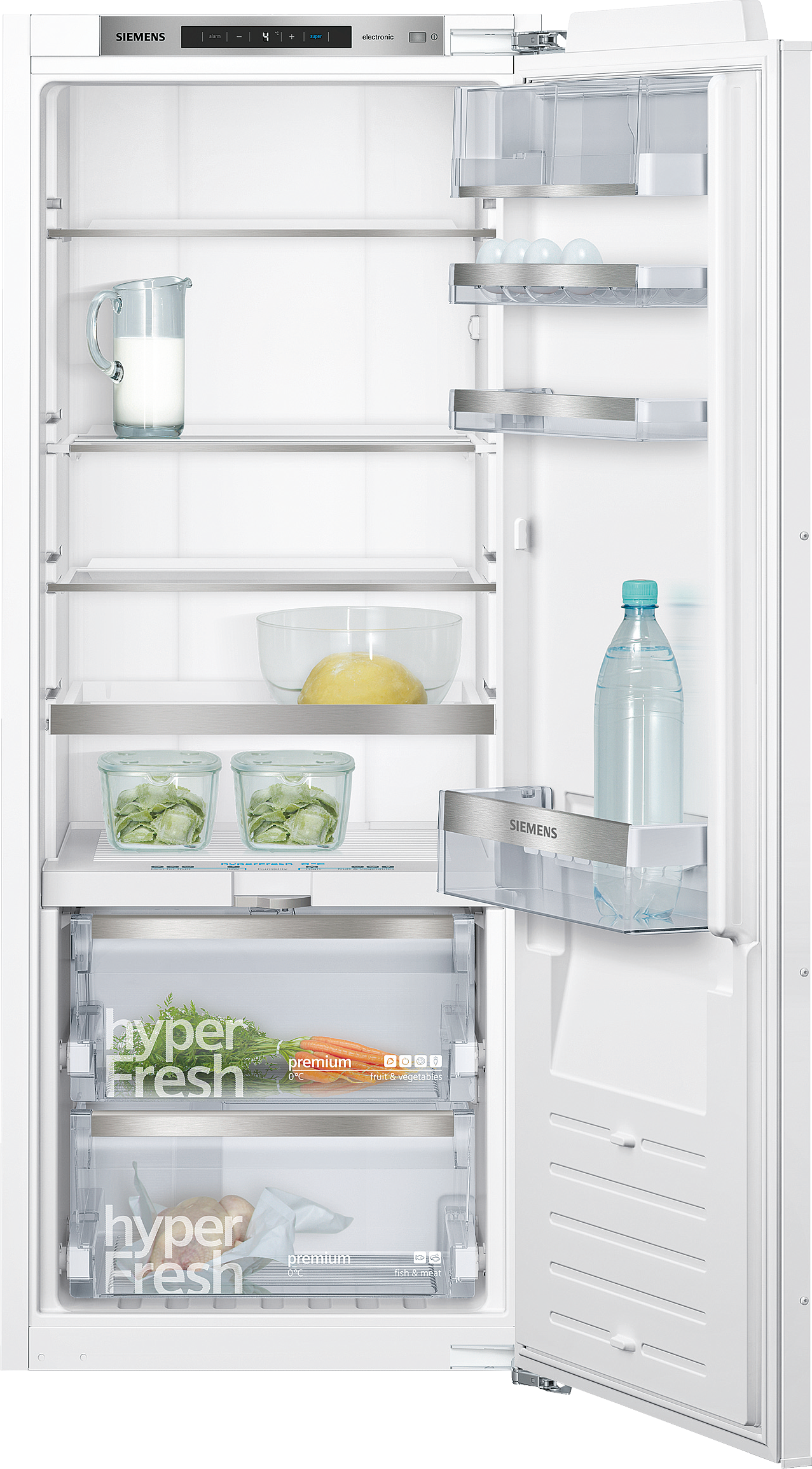 iQ700, Einbau-Kühlschrank, 140 x 56 cm, Flachscharnier mit Softeinzug, KI51FADE0