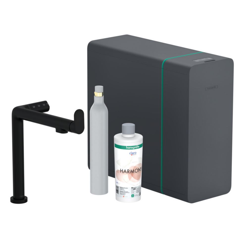 hansgrohe Aqittura M91 SodaSystem 240, 1jet Mattschwarz 76810670