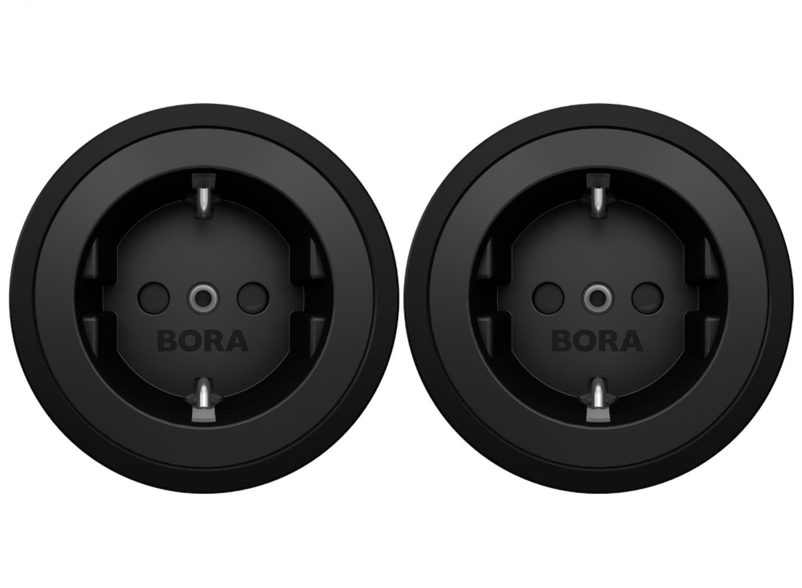 Bora 2er Set USTFAB Steckdose

