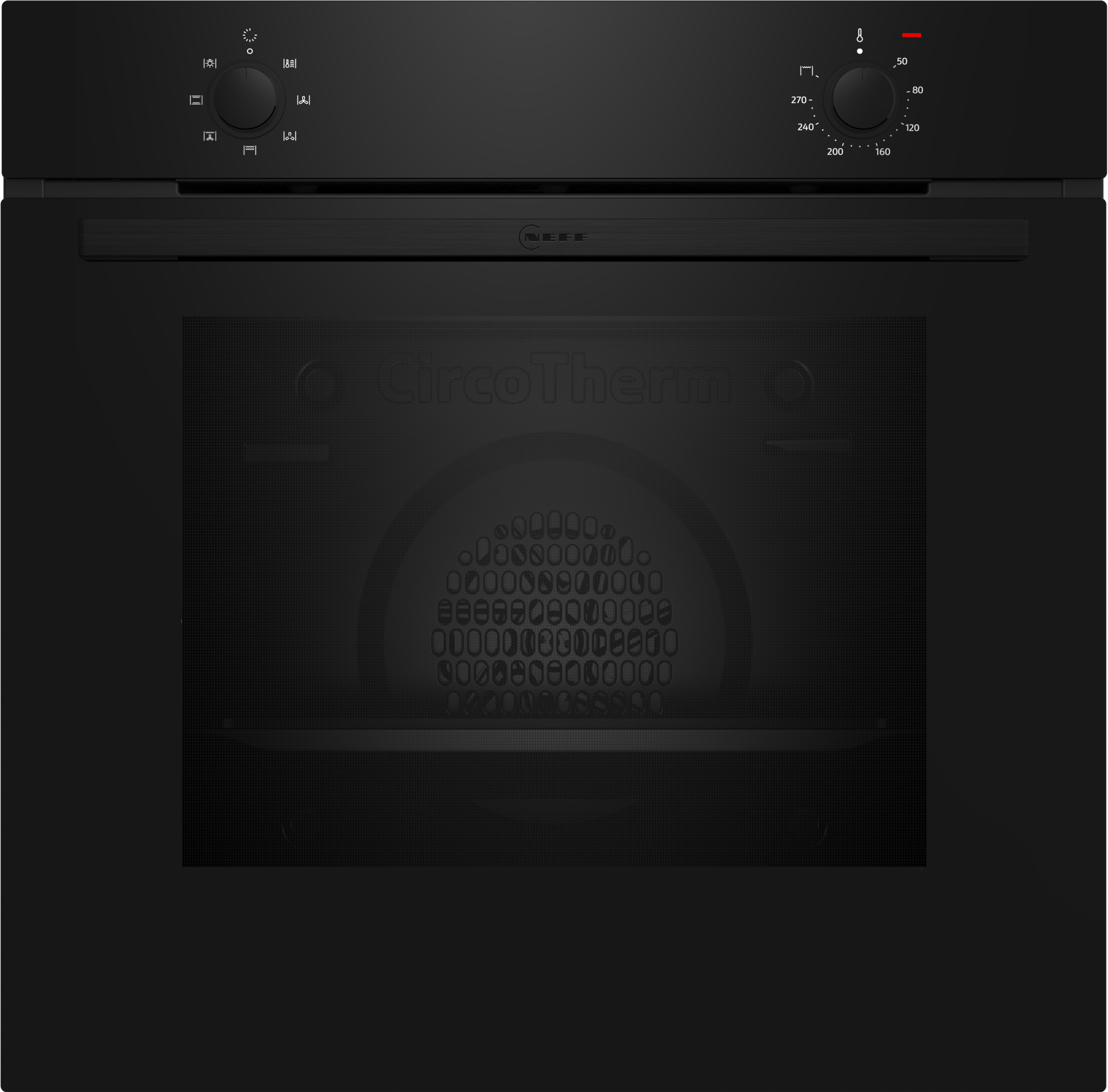 N 30, Backofen, 60 x 60 cm, Schwarz, B1DCA0AK0