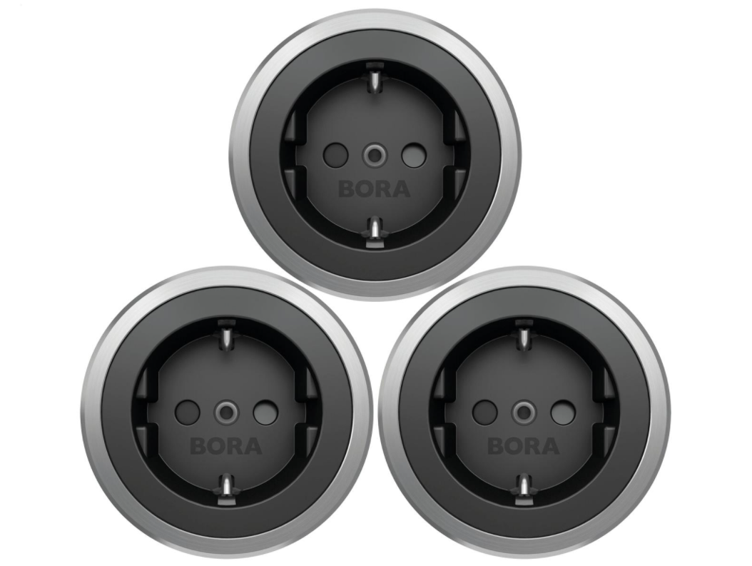 Bora 3er Set USTF Steckdose Type F

