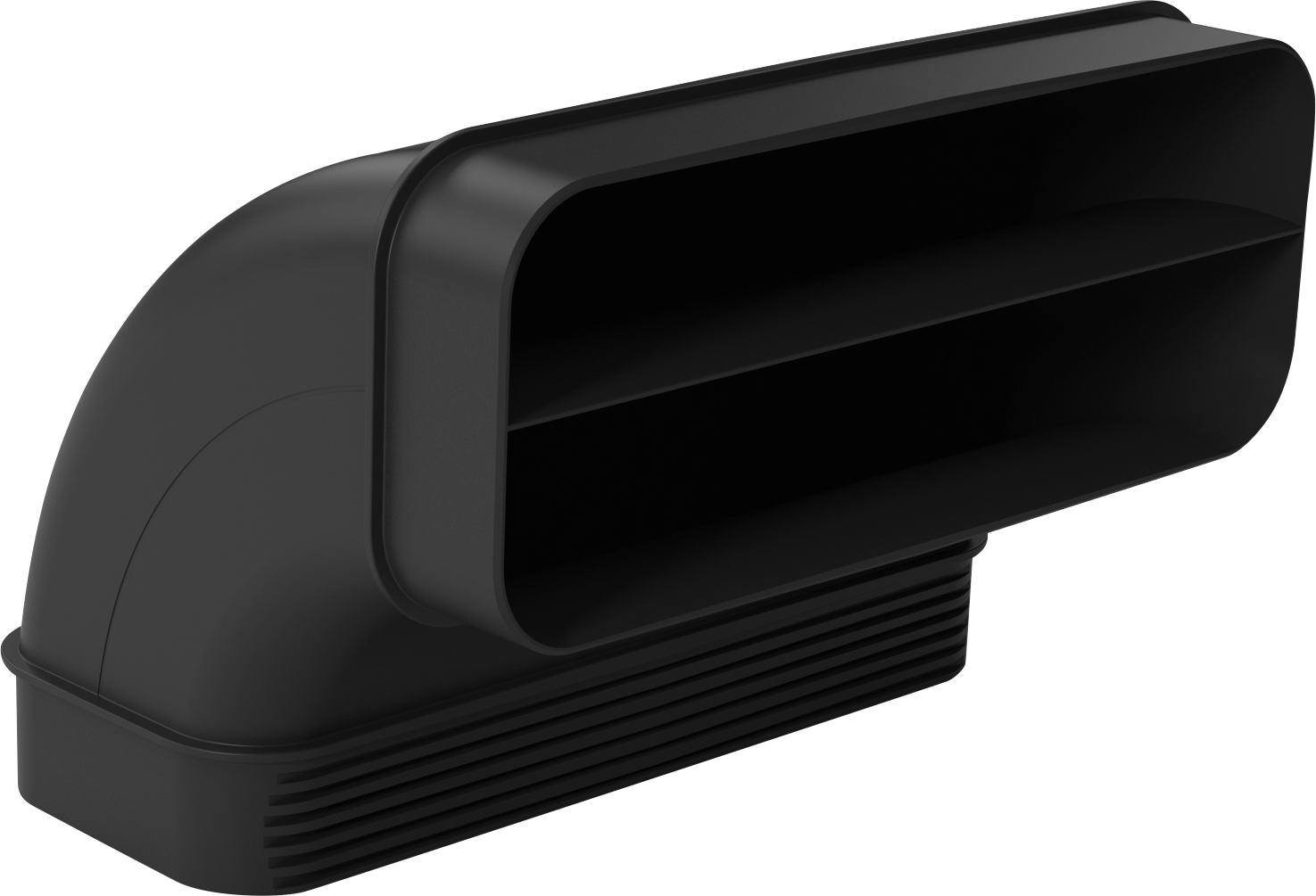 Flachkanal, 90 °, vertikal L, HEZ9VDSB2