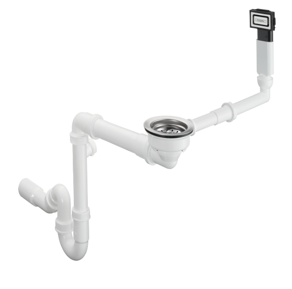 hansgrohe D16-10 Manuelle Ab- und Überlaufgarnitur 43927000