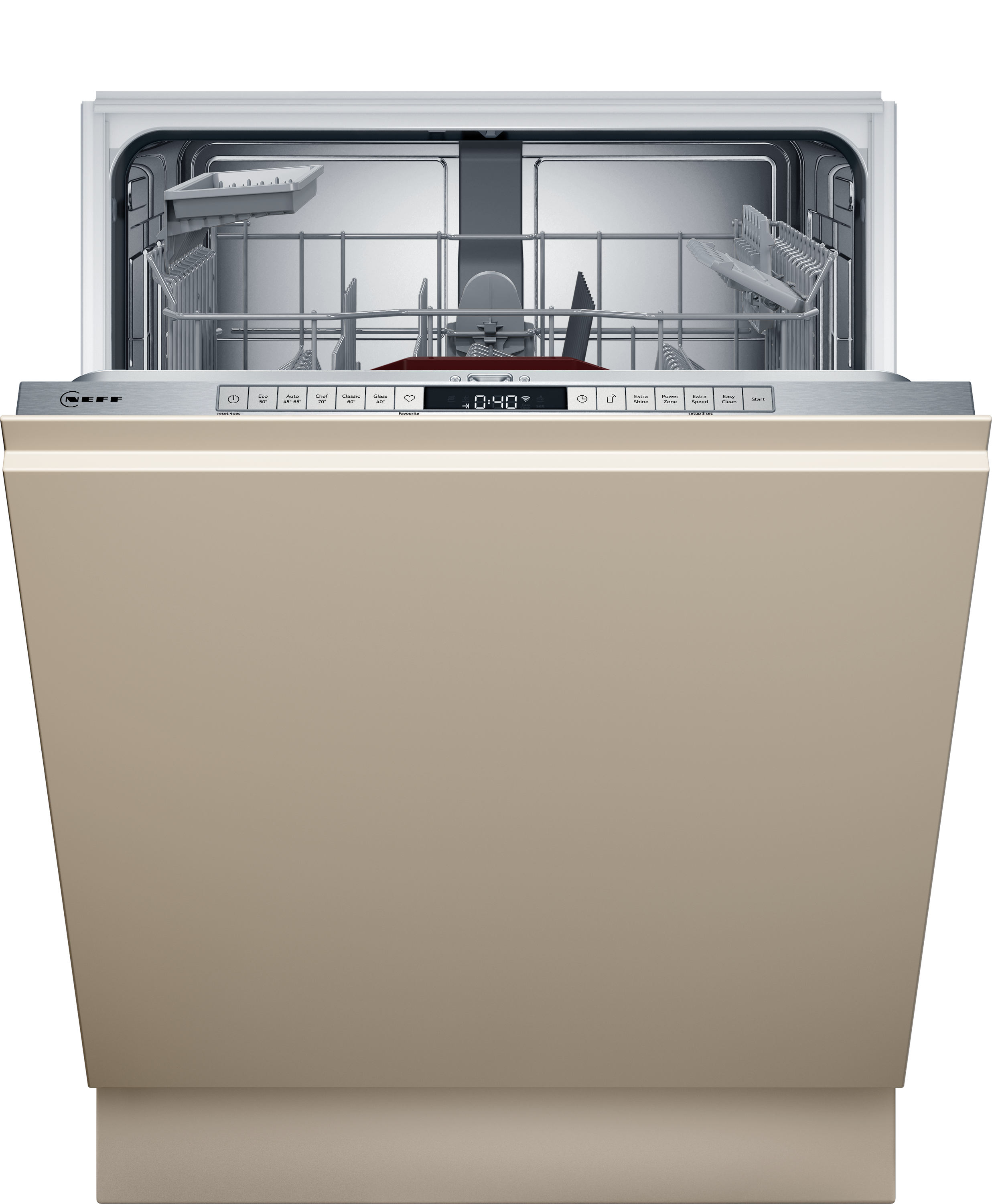 Neff S257YAX03E, XXL Geschirrspüler vollintegrierbar, 60 cm, EEK: A