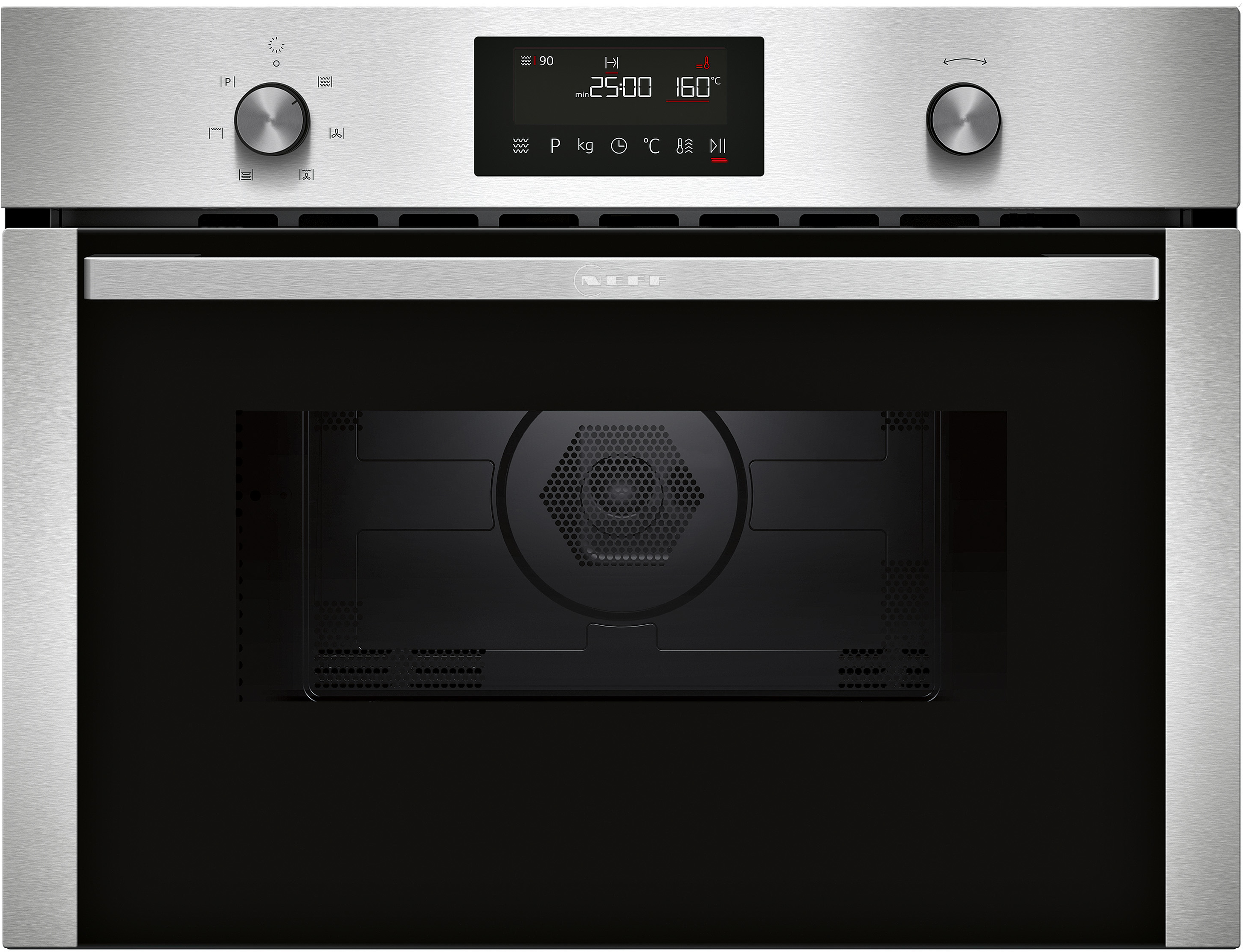 N 50, Einbau Mikrowelle mit Heißluft, 60 x 45 cm, C1CMG84N0