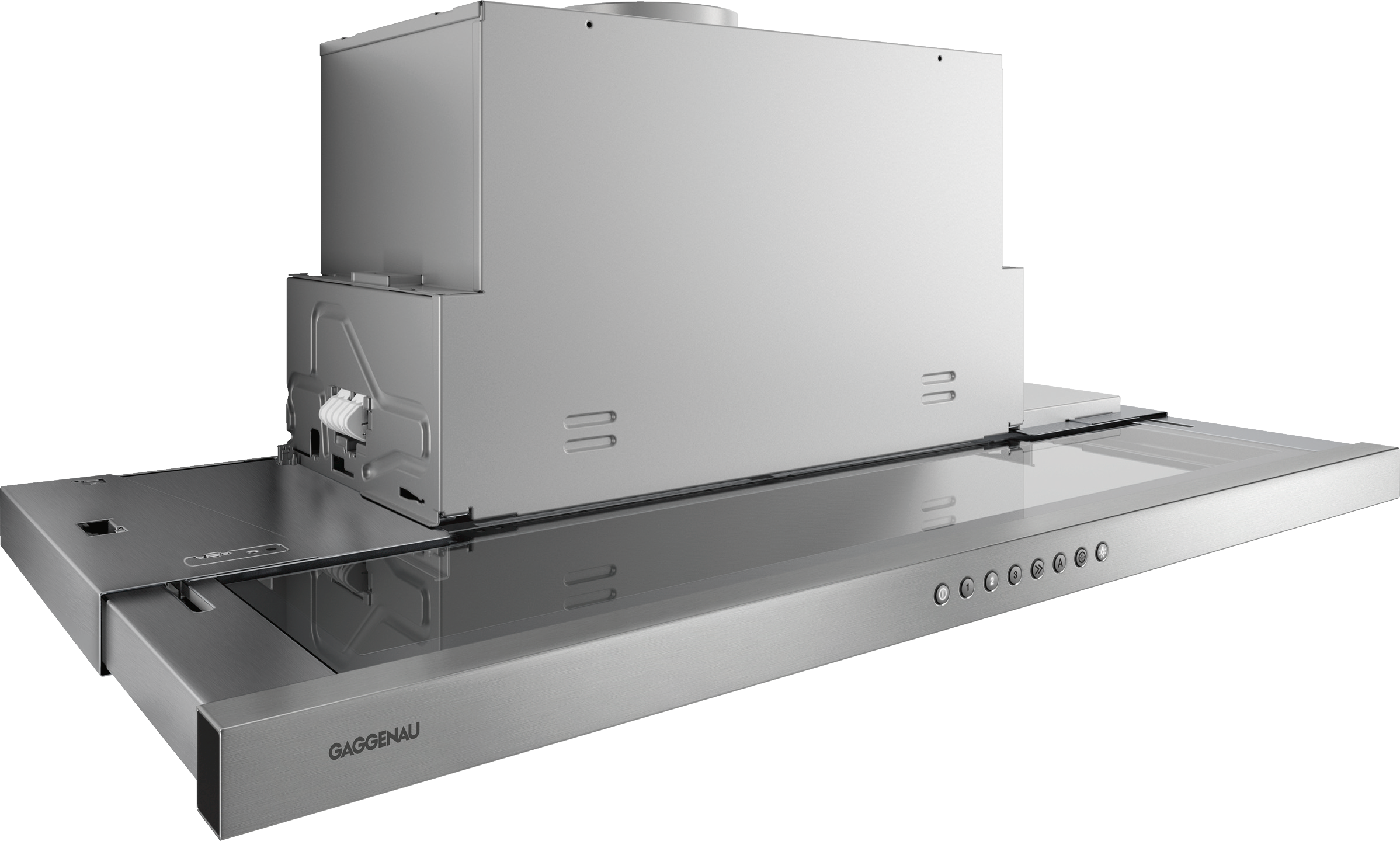 Serie 200, Flachschirmhaube, 90 cm, Edelstahl, AF210192