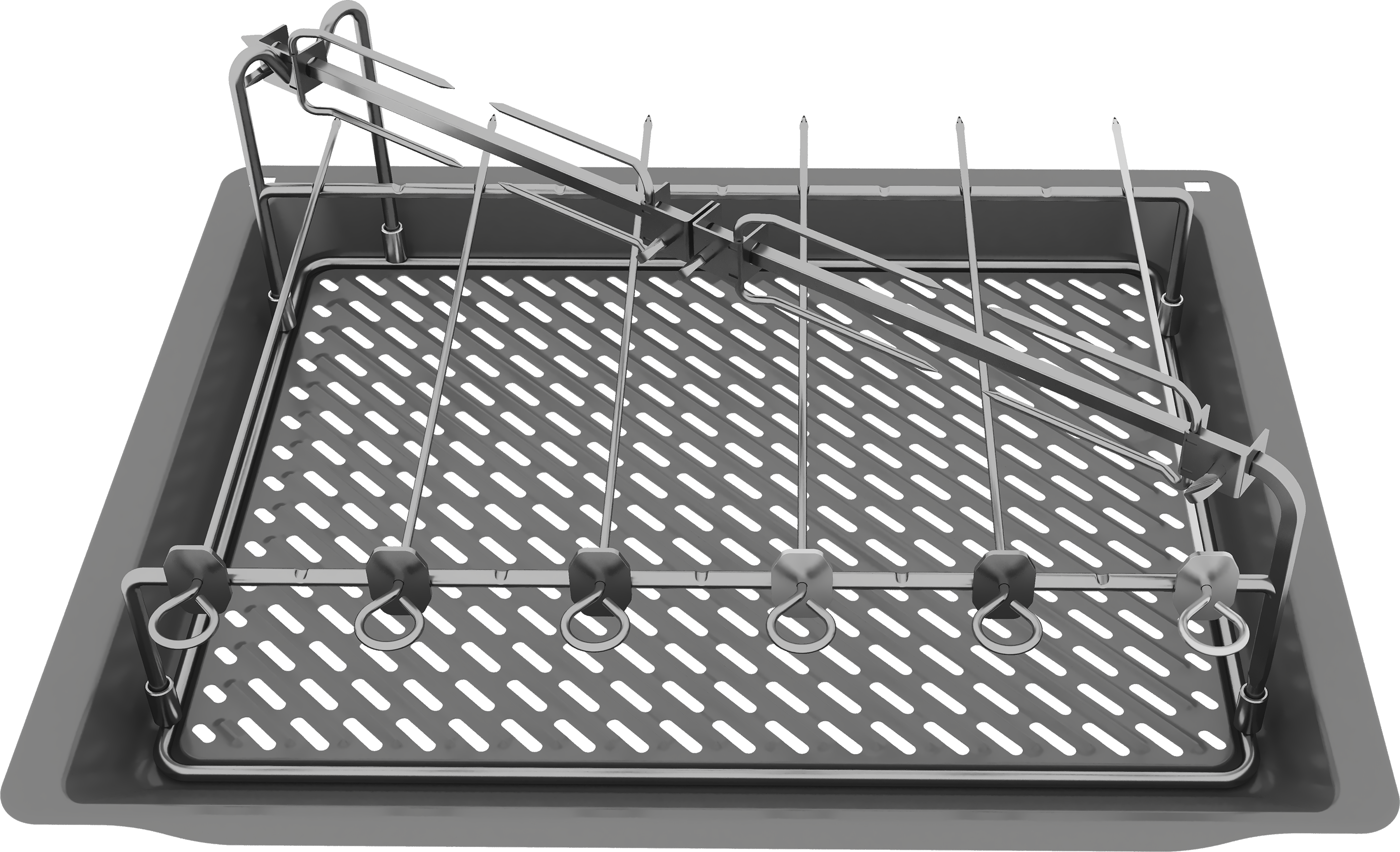 Grillset, Edelstahl, Z11CG10X1