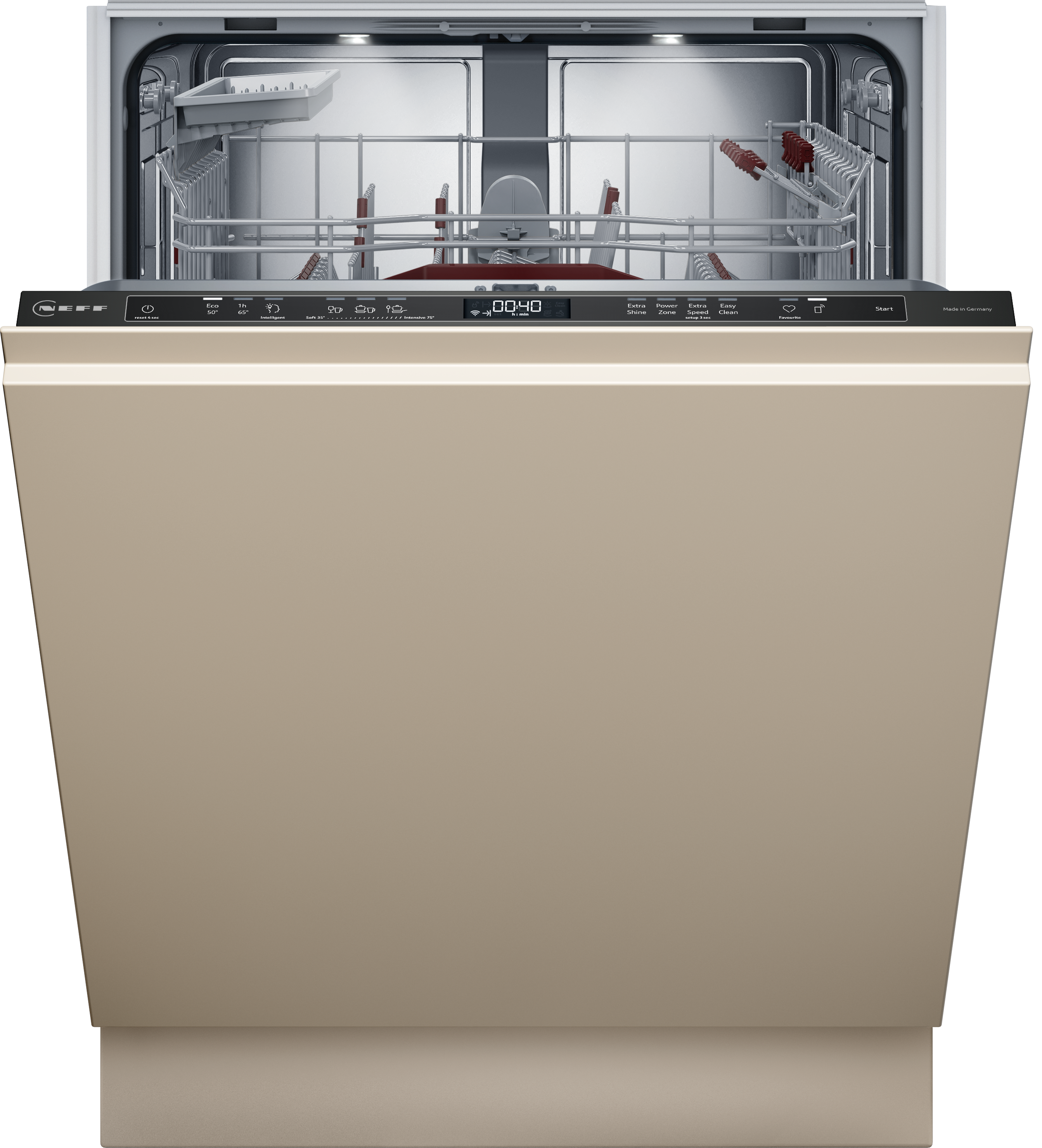 Neff S257ZB802E, XXL Geschirrspüler vollintegrierbar, 60 cm, EEK: B