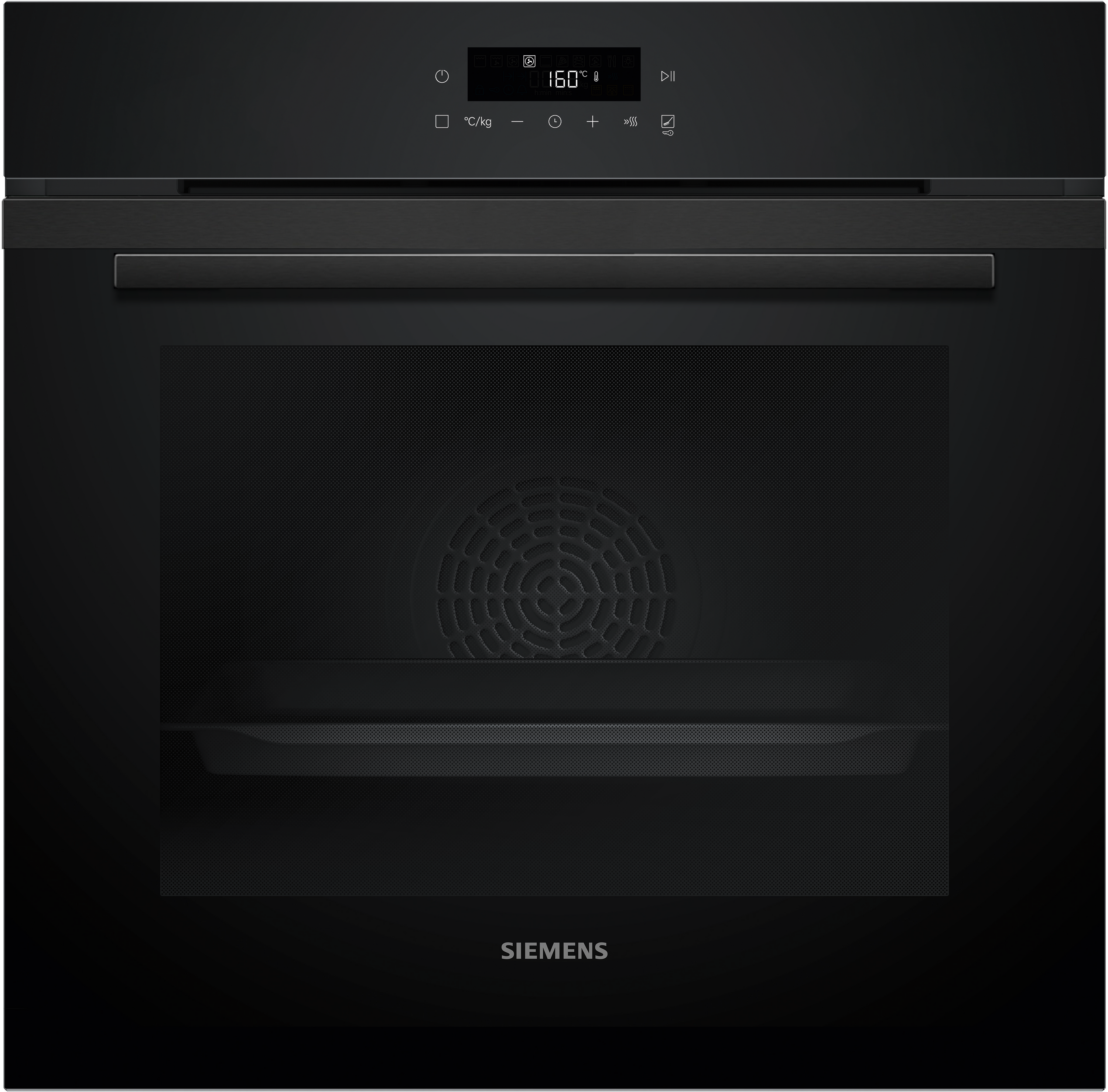 iQ300, Einbau-Backofen, 60 x 60 cm, Deep black inox, HB271ABB3