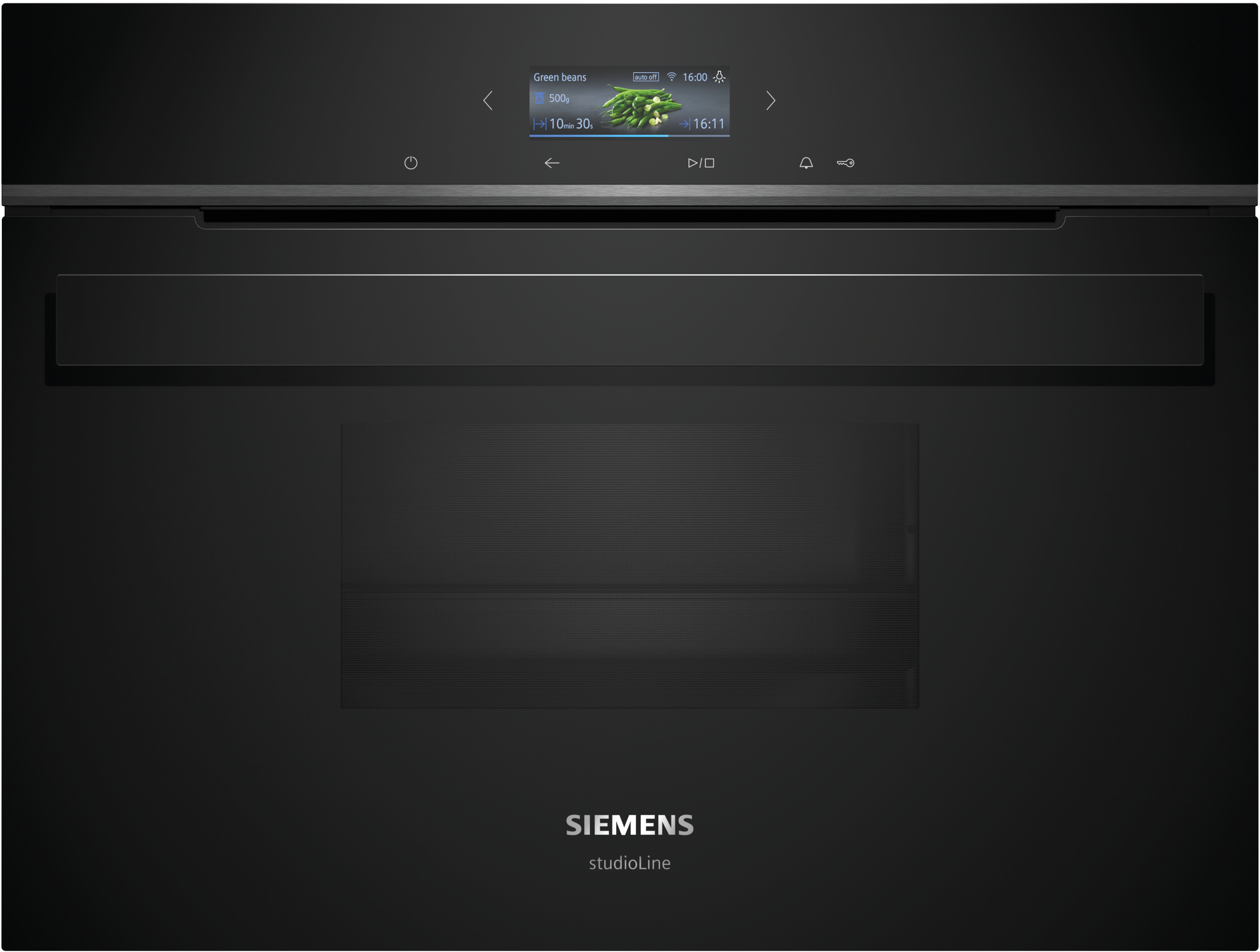 iQ700, Dampfgarer, 60 x 45 cm, Schwarz, Edelstahl, CD914GXB1