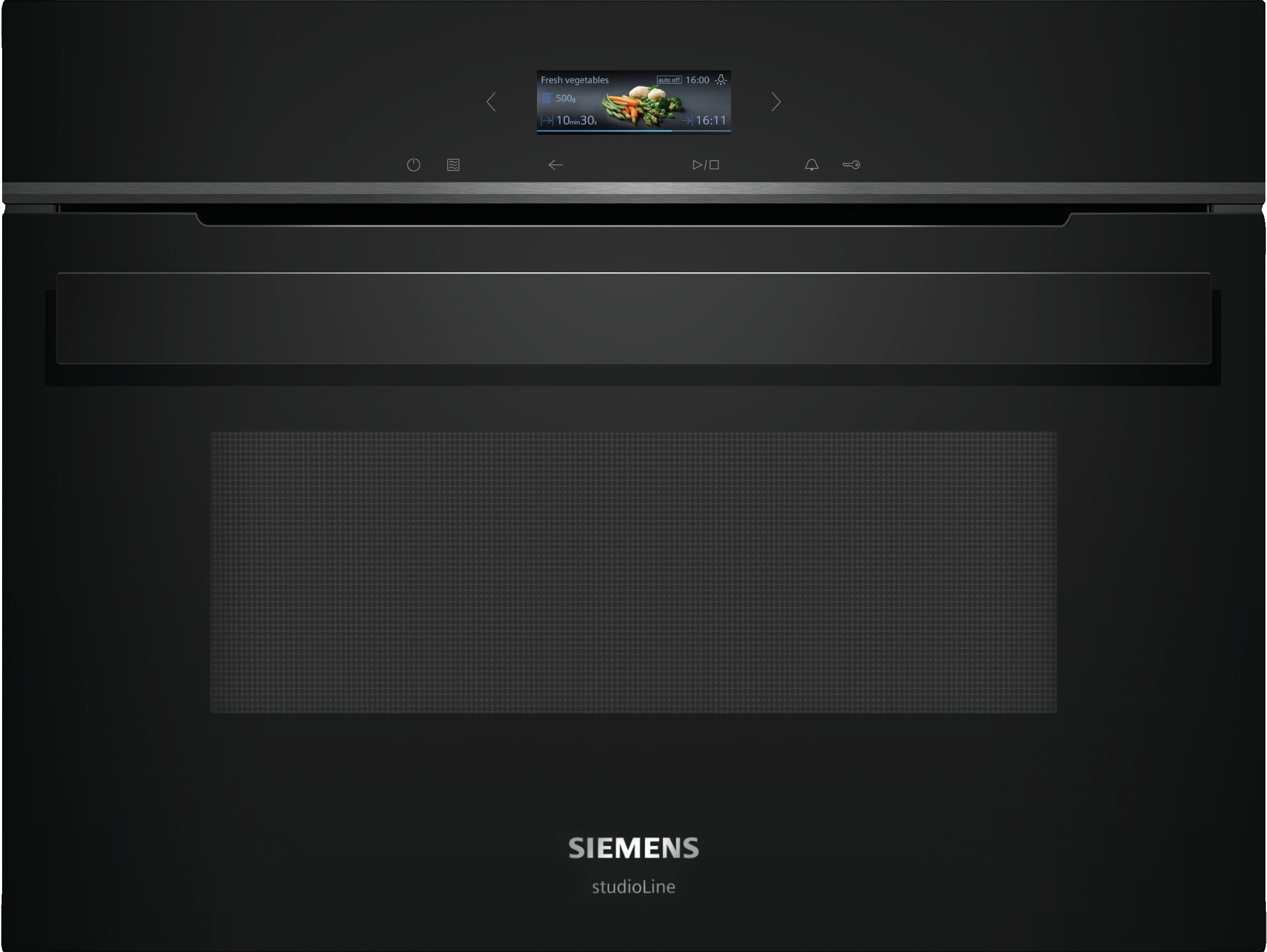 iQ700, Einbau-Mikrowelle, 60 x 45 cm, Schwarz, Edelstahl, CE932GXB1