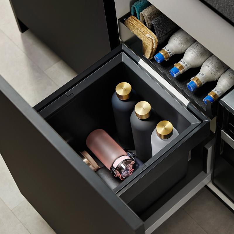 Blanco Select II Soda Abfallsystem mit Systemabdeckung, für 60 cm Unterschrank