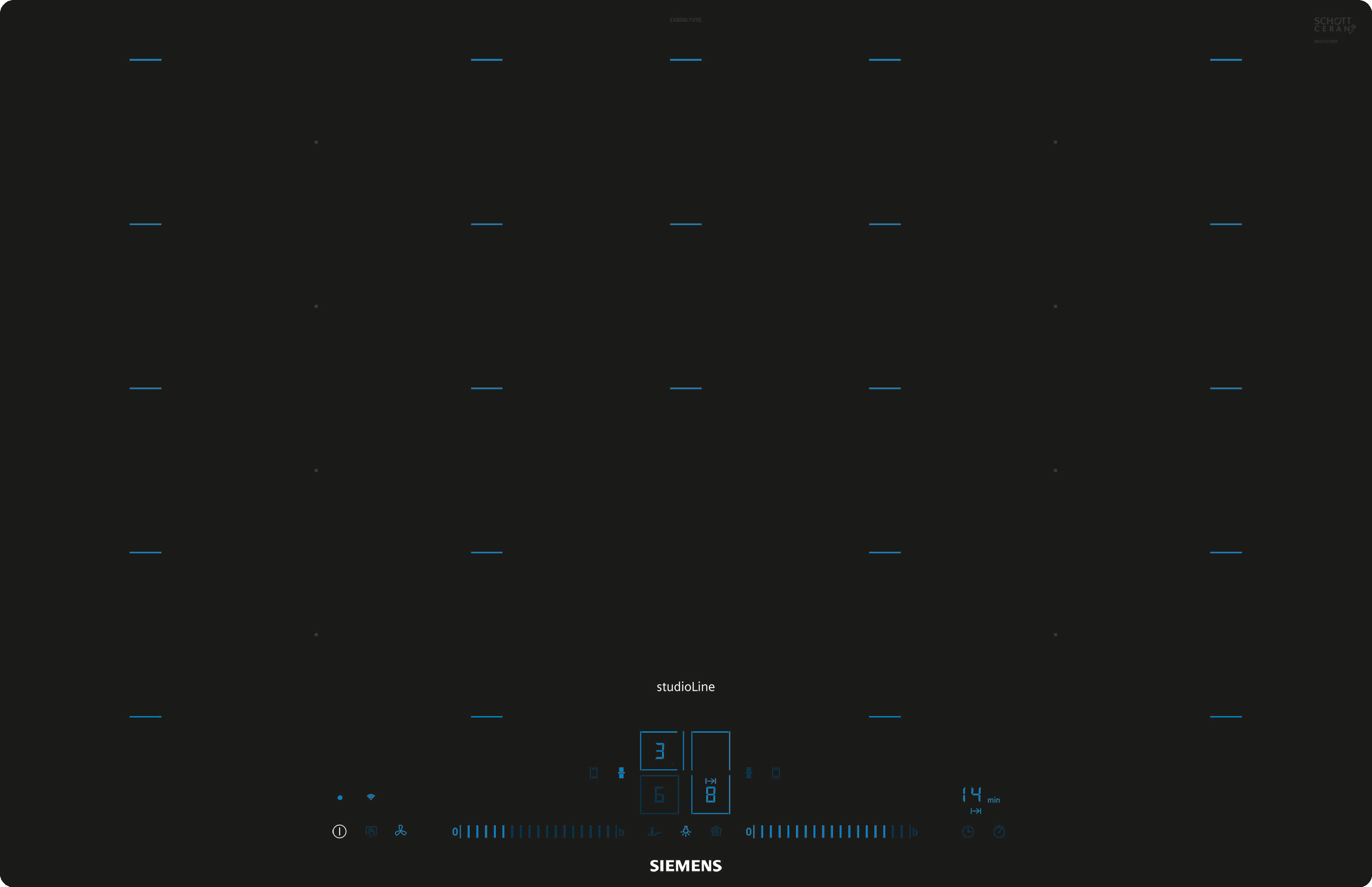 iQ700, Induktionskochfeld, 80 cm, EX808LYV5E
